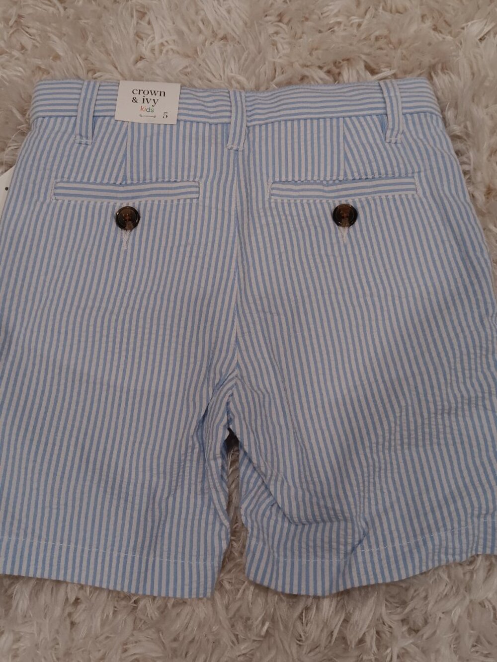Kids Crown & Ivy Shorts / Adjustable straps / Toddler size 5 / NWT - Picture 2 of 3